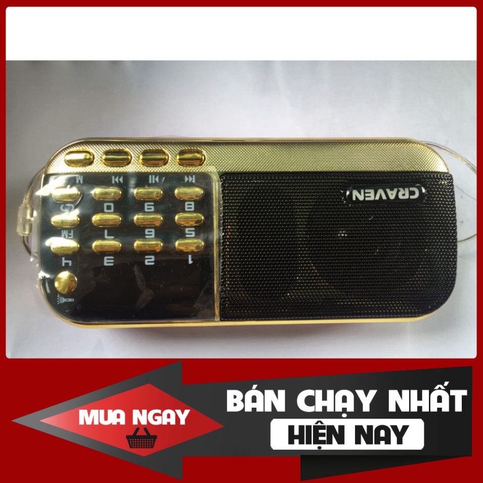 Big sale Loa Nghe Nhạc Usb Thẻ Nhớ FM Craven CR-836s Dumbo Store