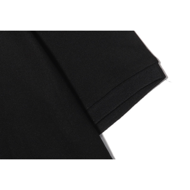 Áo Thun POLO Tay Ngắn Chất Liệu Cotton Plus Size Thời Trang Unisex