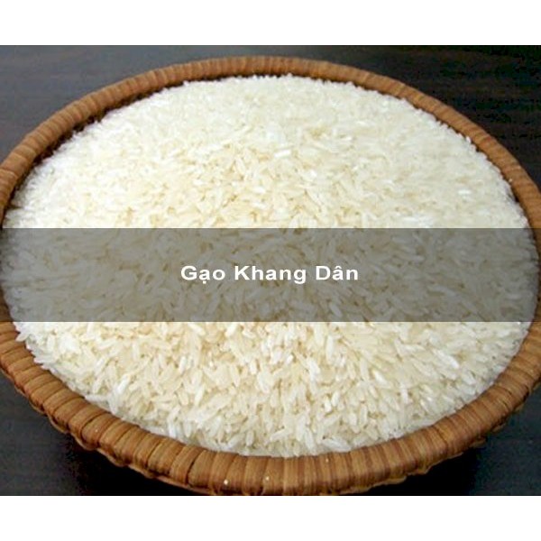 1kg Gạo Khang Dân -Phù Hợp Khách Thích Ăn Cơm Khô-Giadung24h