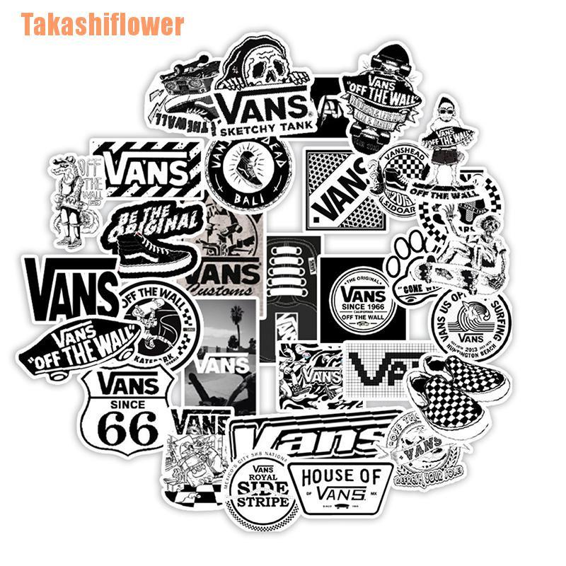 Set 50 Miếng Dán Trang Trí Họa Tiết Graffiti Cá Tính