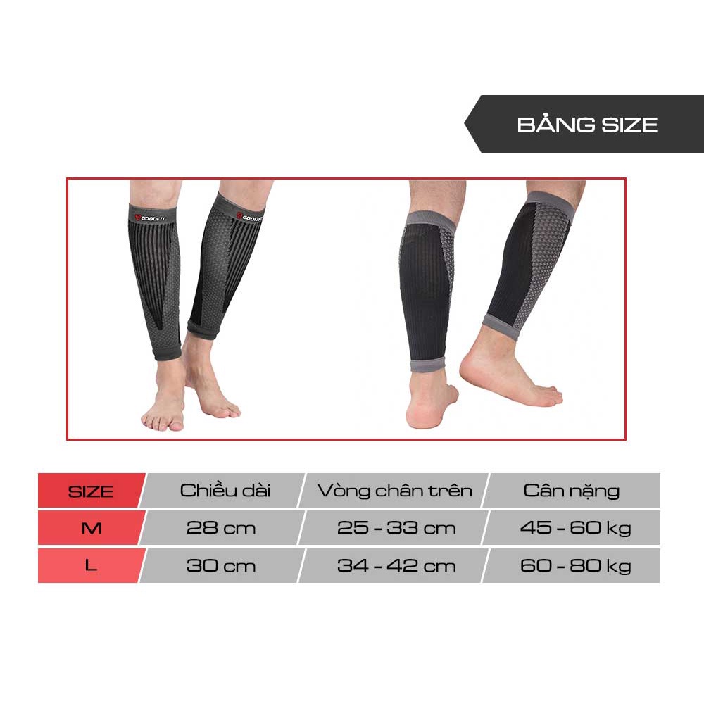 (Giao hỏa tốc 30p) Tất bảo vệ ống đồng, bắp chân GoodFit GF601C
