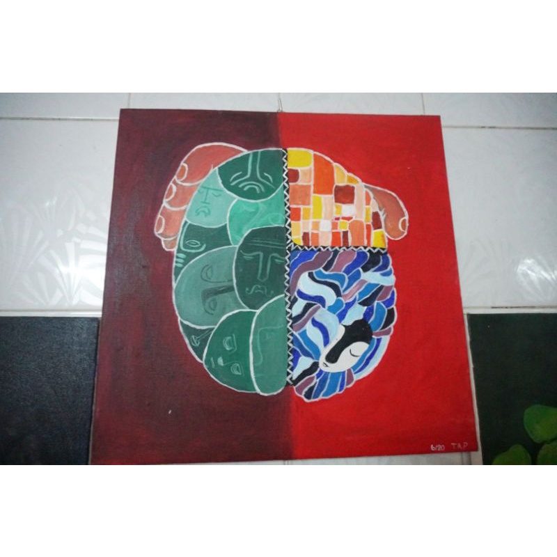 KHUNG TRANH TOAN VẼ CANVAS 30x40 GIÁ RẺ