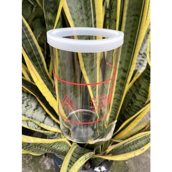 Ly thuỷ tinh, cốc đựng nước cho máy xông hơi 707a,707c