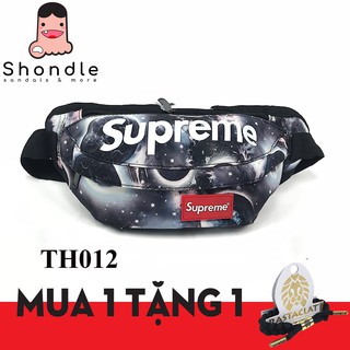 Túi đeo chéo supreme [combo Tặng Vòng Tay][Hình Thật] - TH012