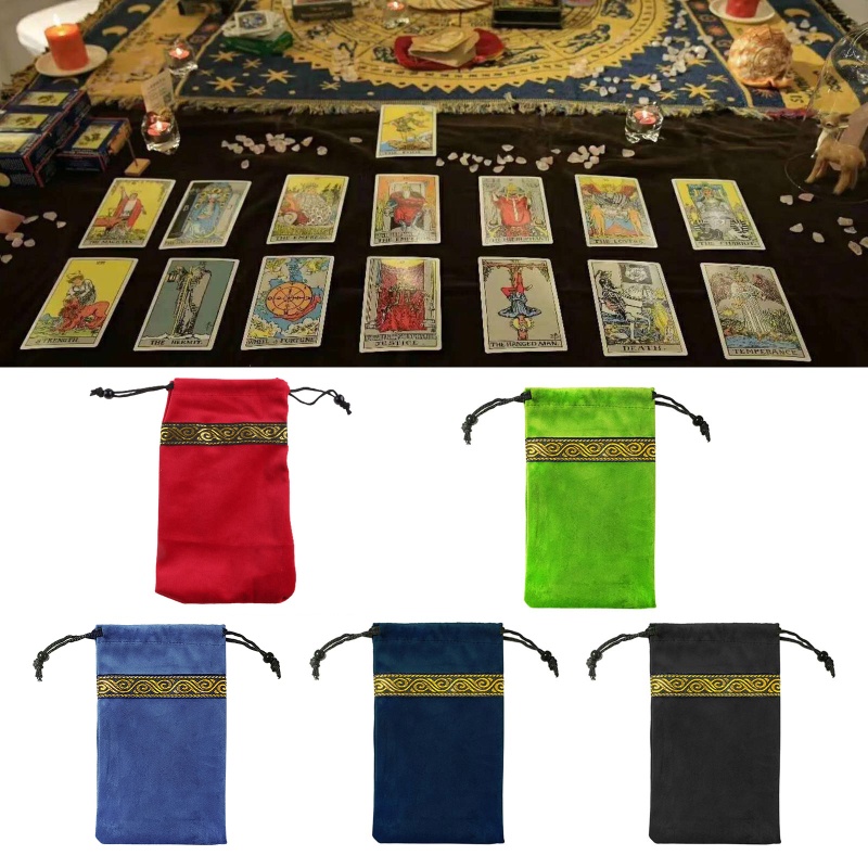 Túi Dây Rút Đựng Thẻ Game Chất Liệu Nhung Nỉ