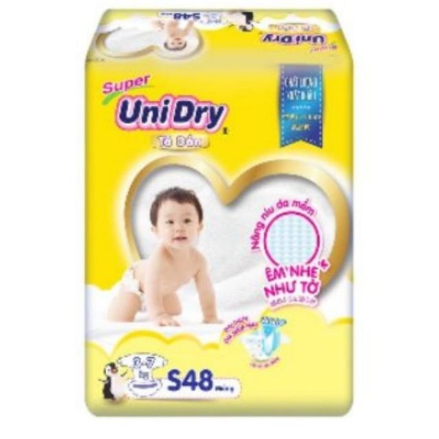 Tã dán Unidry size S48  M42  L38  XL34 miếng