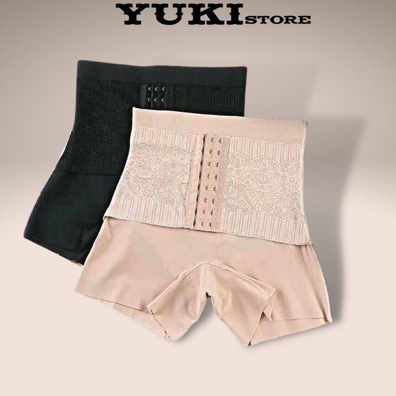 Quần Gen Nịt Bụng Đúc Su Co Giãn Định Hình Vùng Bụng Dưới Ôm Sát Tàng Hình Cao Cấp YUKI STORE 802