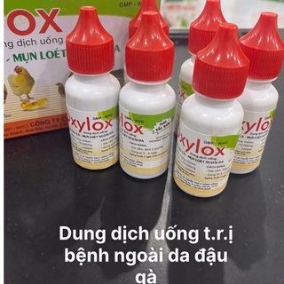 1 lọ Oxylox Đậu gà, viêm loét ngoài da, chảy nước mắt