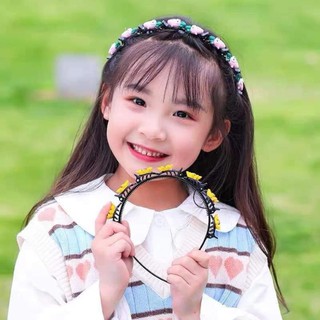 Bờm Tóc Có Kẹp Giữ Tóc Tạo Độ Phồng Cho Bé