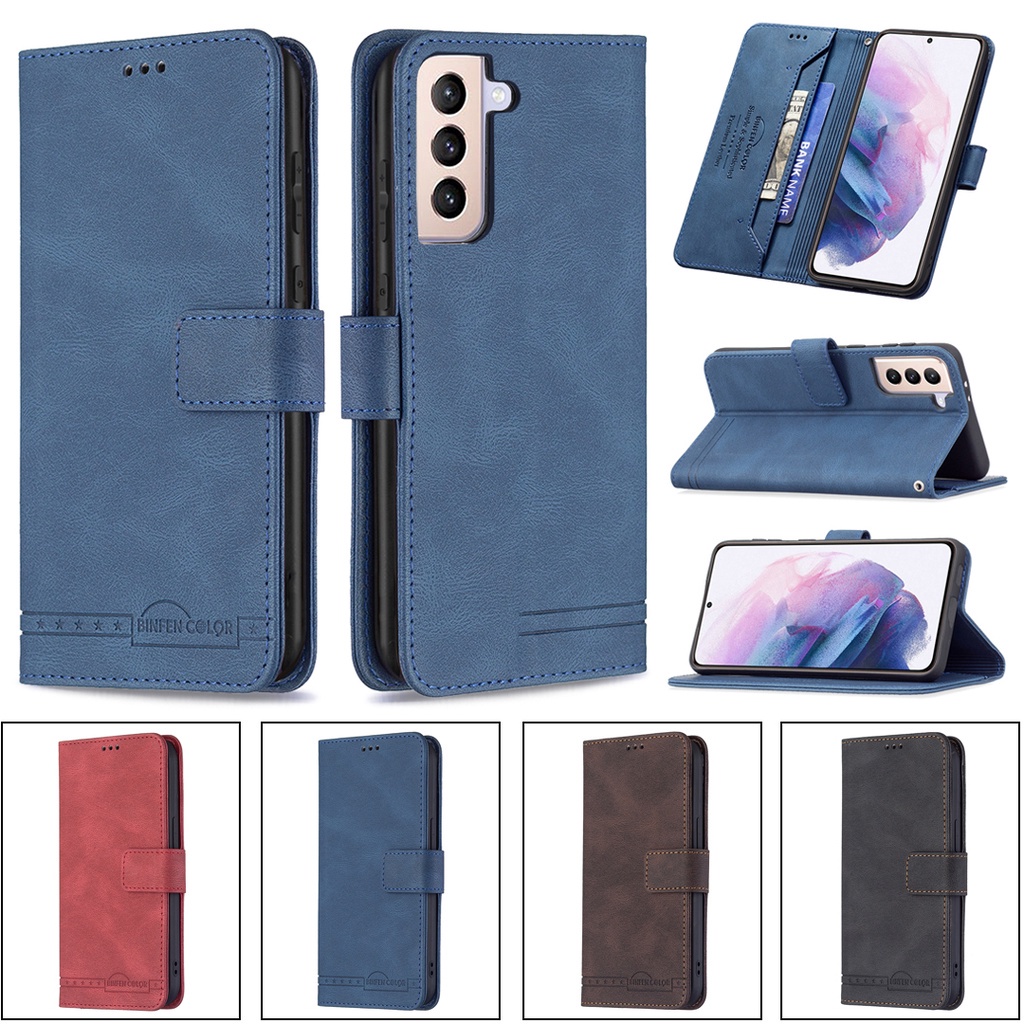 Case for SAMSUNG GALAXY S21 5G / S21+/S21 PLUS 5G / S21 Ultra 5G / S21 FE Bao da điện thoại BF09 dành cho