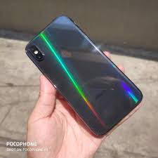 Miếng dán Skin PPF 7 màu cầu vòng mặt lưng cho các dòng iphone X, Xs, Xsmax, 11, 11 pro,11 pro max