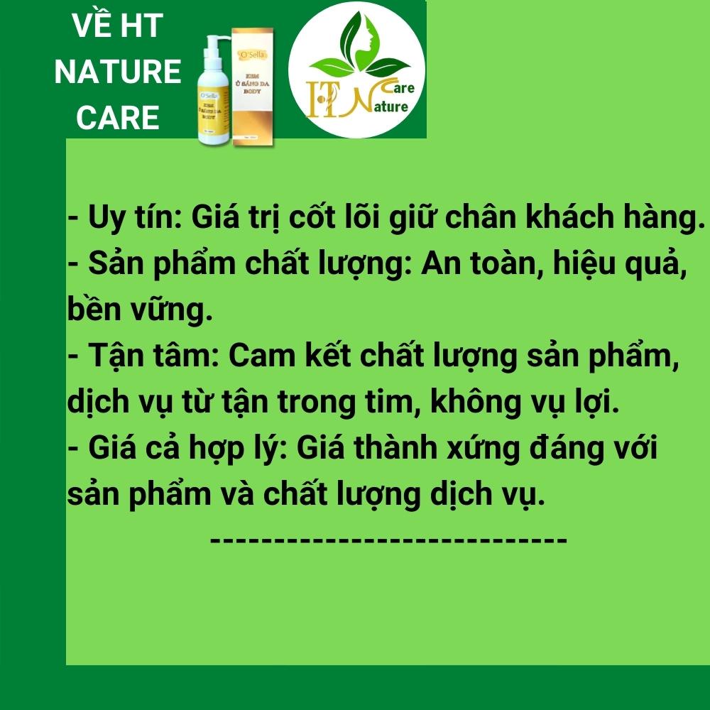 Kem ủ sáng da body Osella 150ml dưỡng ẩm dưỡng sáng da HT Nature Care