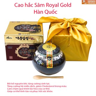 Cao hắc Sâm Royal Gold Hàn Quốc 1000g, giúp tăng cường sức khỏe, cao sâm Hàn Quốc