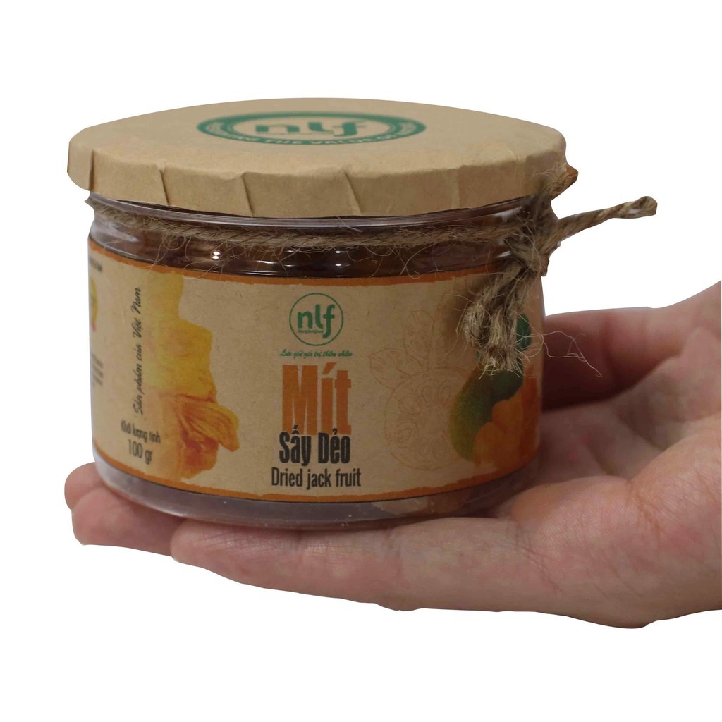 Quà cho sếp| Mít sấy dẻo hộp 100g.