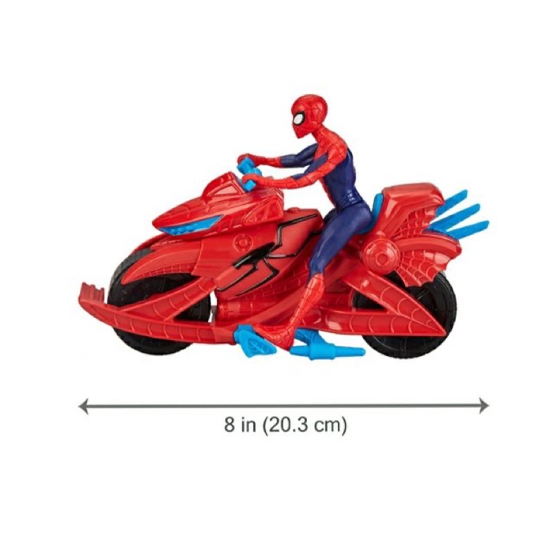 Đồ Chơi Mô Hình Xe Máy Người Nhện-Spider-Man Hàng Chính Hãng HasBro