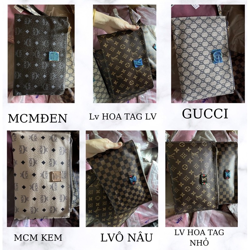 Clutch cầm tay UNISEX 25x18cm