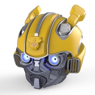 Loa Bluetooth Mini Bumblebee Không Dây Robot Thiế Kế Di Động Có Đèn Led Dùng Để Bàn Trang Trí Decor -Chính Hãng HOLOCOM