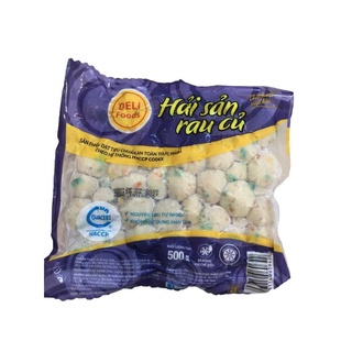 Viên hải sản rau củ 500gr