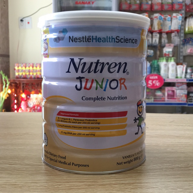 Sữa bột Nutren Junior 800g