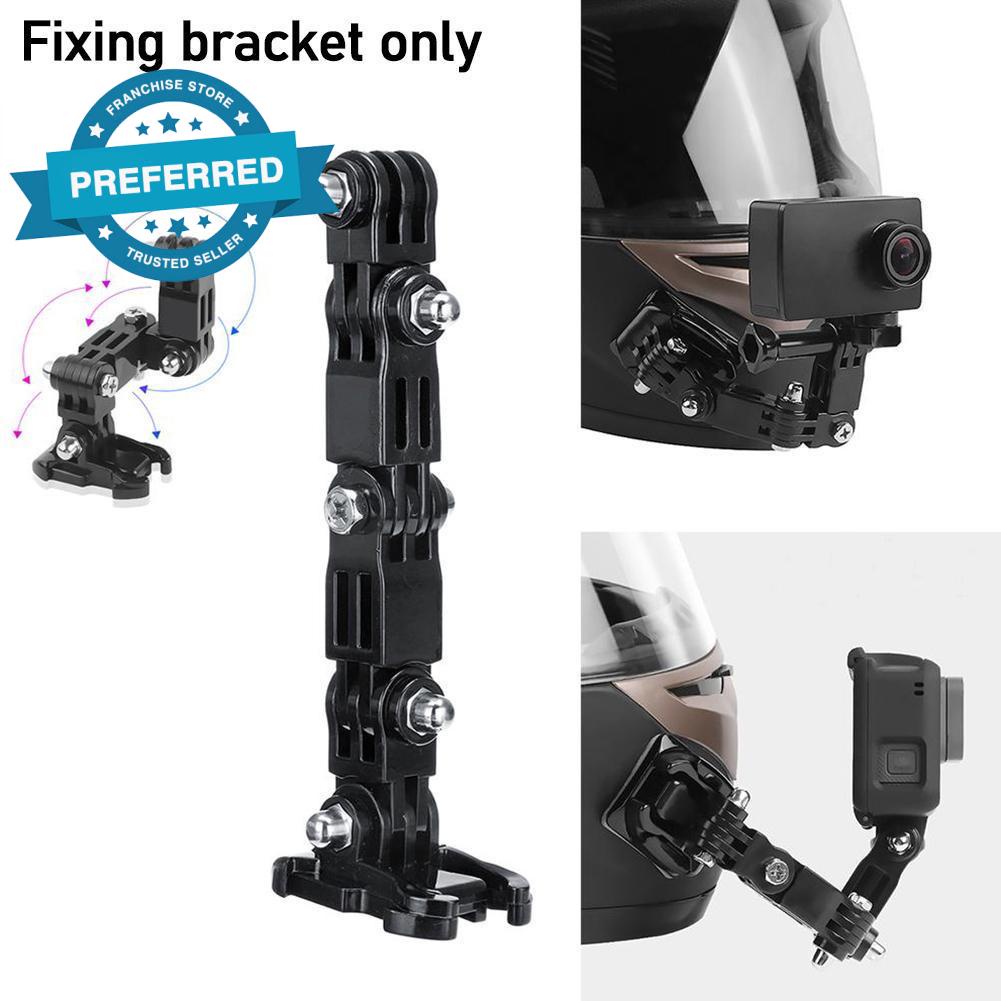 Giá đỡ gắn mặt trước mũ bảo hiểm hình chữ J cho GoPro SJCAM Pro Xiaomi 5 Go 4K Mount O1L8