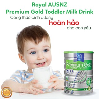 Sữa Bột Hoàng Gia Úc Premium Gold Số 3 Bổ Sung Vitamin, Khoáng Chất Cho Trẻ ROYAL AUSNZ 900g
