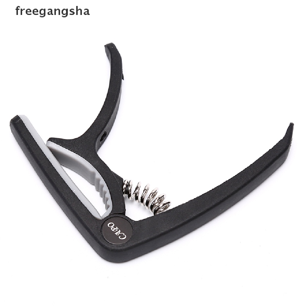 [FREG] Acoustic Electric Guitar Plastic Capo Quick Tuning Clamp Change Classic String FDH