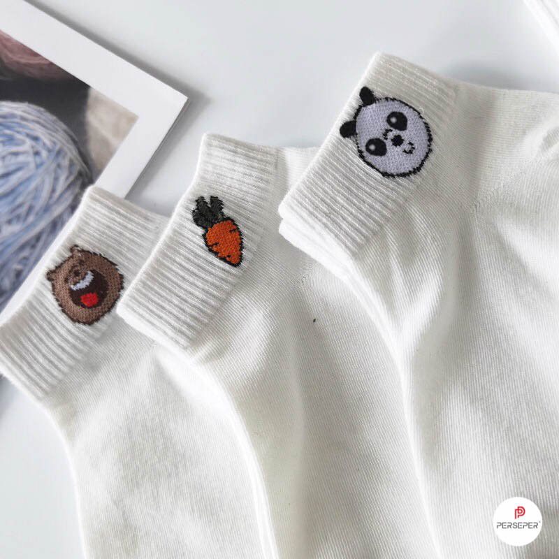 Tất nữ Hàn Quốc cổ ngắn cute set 5 đôi CAMILA T10