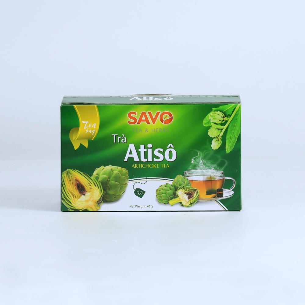 Trà Savo atiso 20 gói x 2g KPHUCSINH - Hàng Chính Hãng