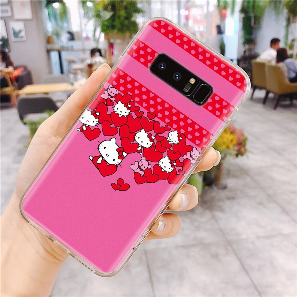 Ốp Điện Thoại Mềm Trong Suốt Hình Hello Kitty Cho Asus Zenfone Max Plus Shot 4 Selfie M1 M2 Peg4S Pro