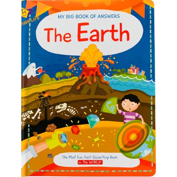 Sách - Anh: My Big Book Of Answers The Earth