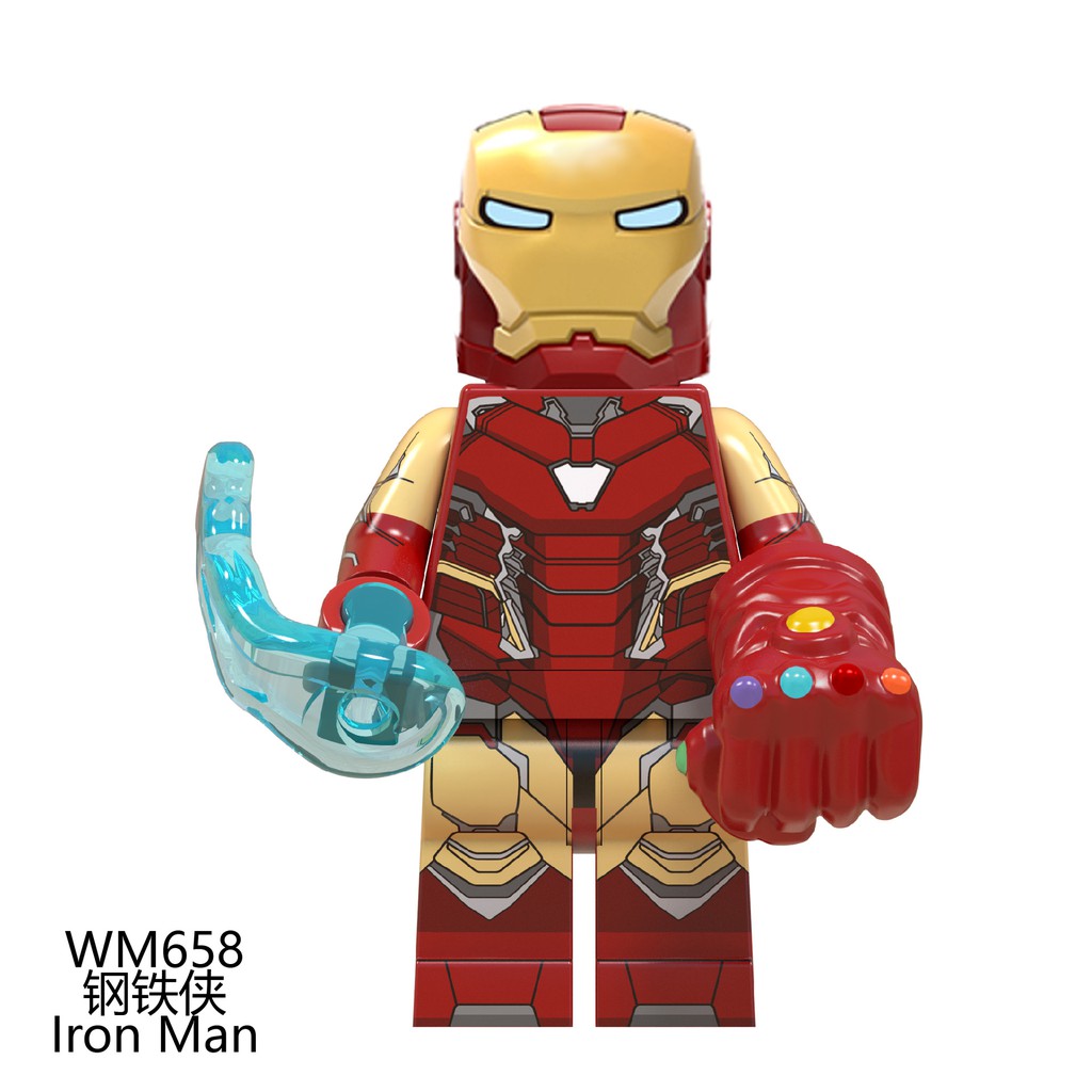 Xếp Hình Minifigures Các Nhân Vật Siêu Anh Hùng Avengers Mavel - Đồ Chơi Lắp Ráp non-lego Logo WM6056 [B3]