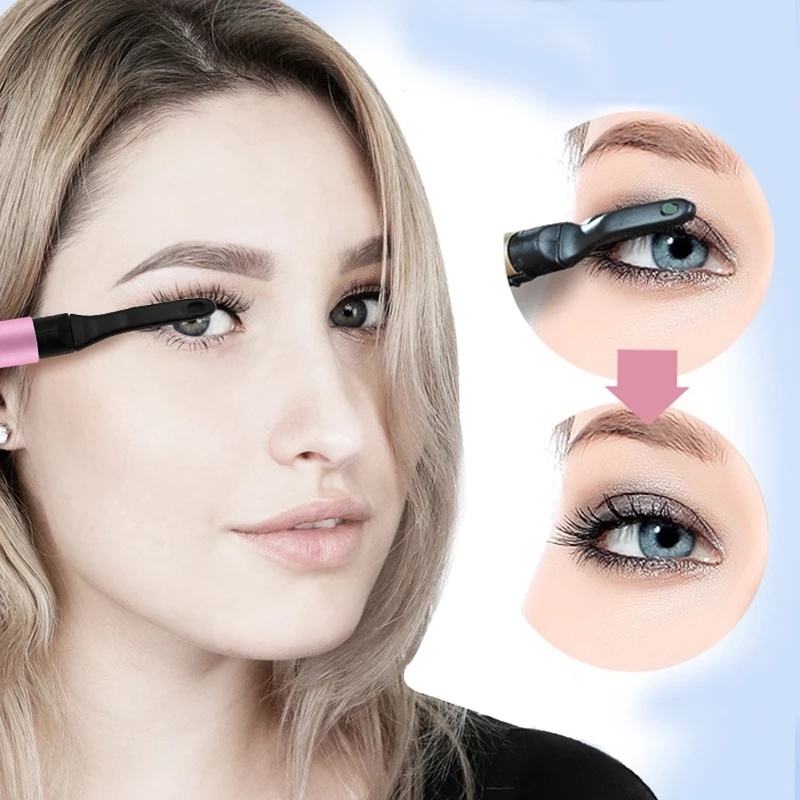 Dụng Cụ Uốn Cong Lông Mi Tự Nhiên Xoay 360 Độ An Toàn Tiện Dụng