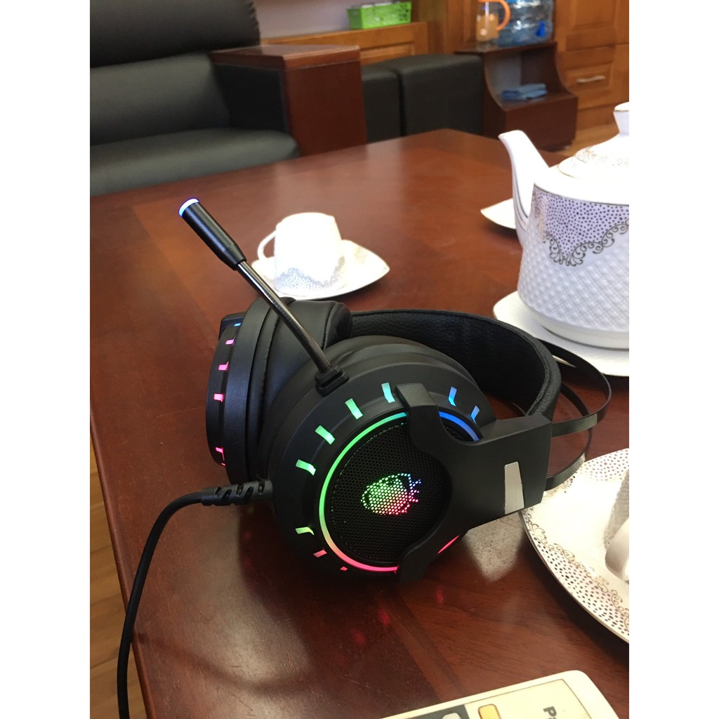 Tai nghe máy tính chơi game Tuner K3 âm thanh 7.1 Led RGB chụp tai có mic cổng USB dành cho game thủ - mẫu mới 2020