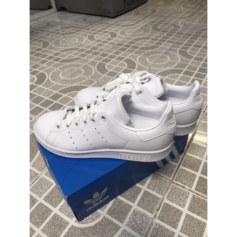 [Chính hãng] Giày Sneaker Thời Trang Nam Nữ Adidas Stan Smith Full White size 36.5 có sẵn (ảnh thật)