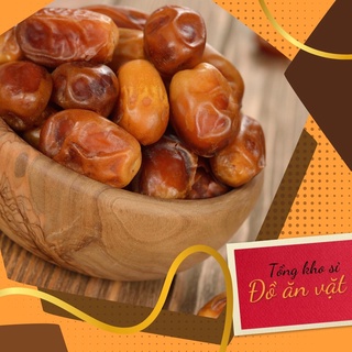 Quả chà là sấy khô dẻo, ngon, bổ dưỡng hỗ trợ tốt cho sức khỏe dùng trong các món tẩm bổ hoặc ăn vặt 500gr