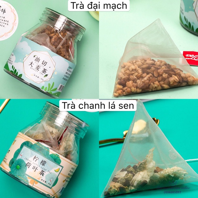 Trà hoa túi lọc hoa hồng hoa cúc hoa nhài táo tàu | BigBuy360 - bigbuy360.vn