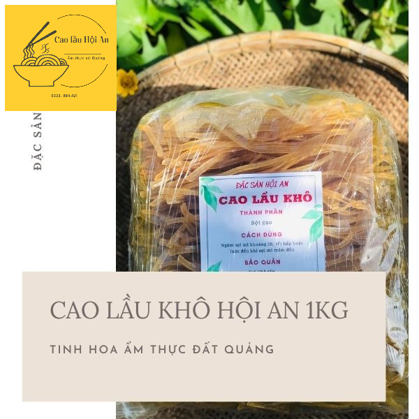 Ram cao lầu Hội An - Ram giòn ăn kèm cao lầu - Loại Truyền Thống