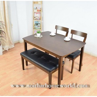 Bộ bàn ăn 4 ghế Chonoithat HW341