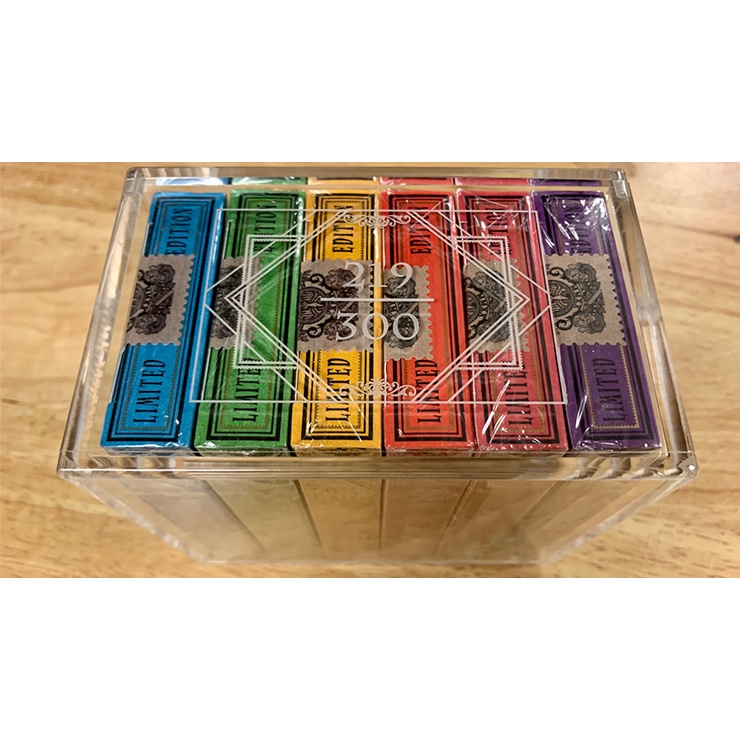 Hộp Trưng Bày Bài Tây 6-12 Bộ -Carat x6 - x12Case - Phụ Kiện Bài Tây