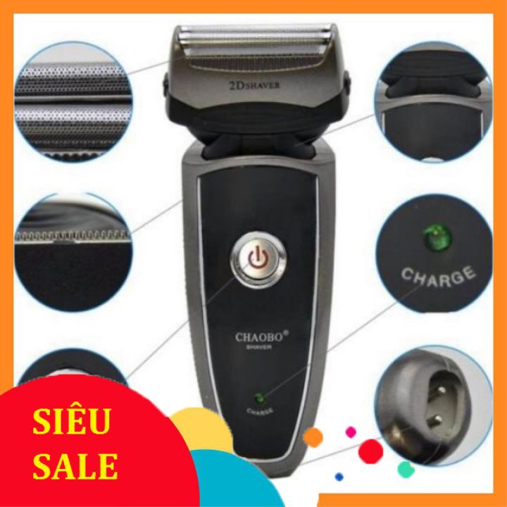 Máy Cạo Râu Chaobo 2 Lưỡi RSCW-9200 Lưỡi cực bén