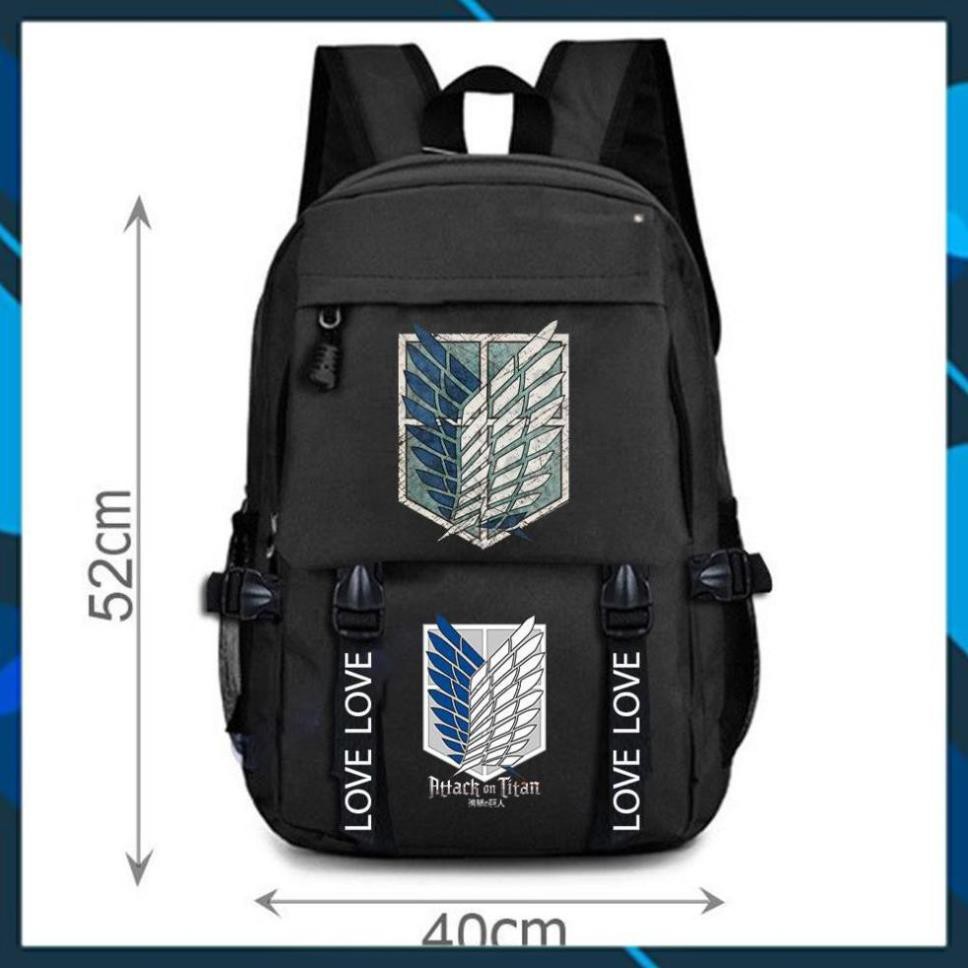 DEL HOT - Mẫu balo in hình Attack on Titan độc đẹp giá rẻ -Limited! / sản phẩm cực chất hàng độc quyền