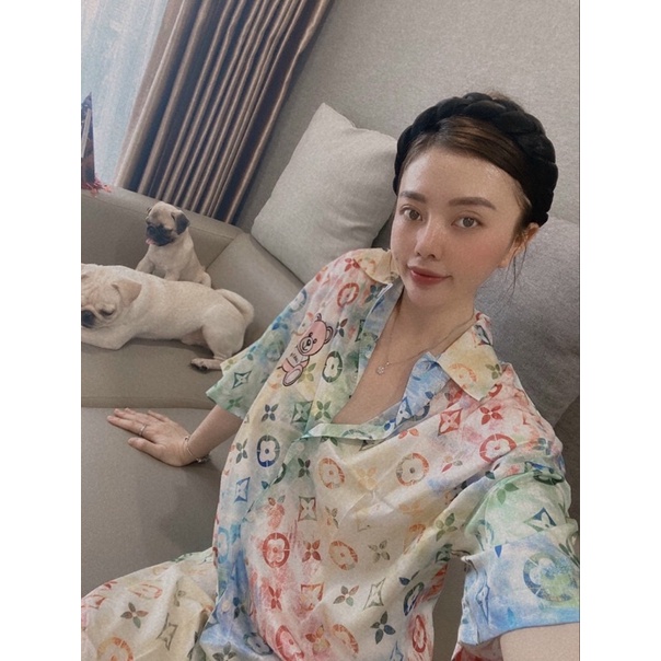 VÁY SƠMI LUCKY GẤU XINH | BigBuy360 - bigbuy360.vn