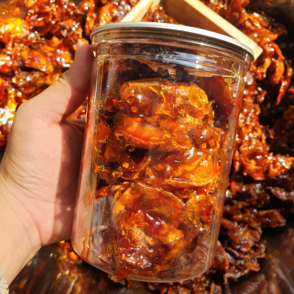 Mực Rim Sate Nguyên Con Đặc Sản Bình Định - Lon 290gr | BigBuy360 - bigbuy360.vn