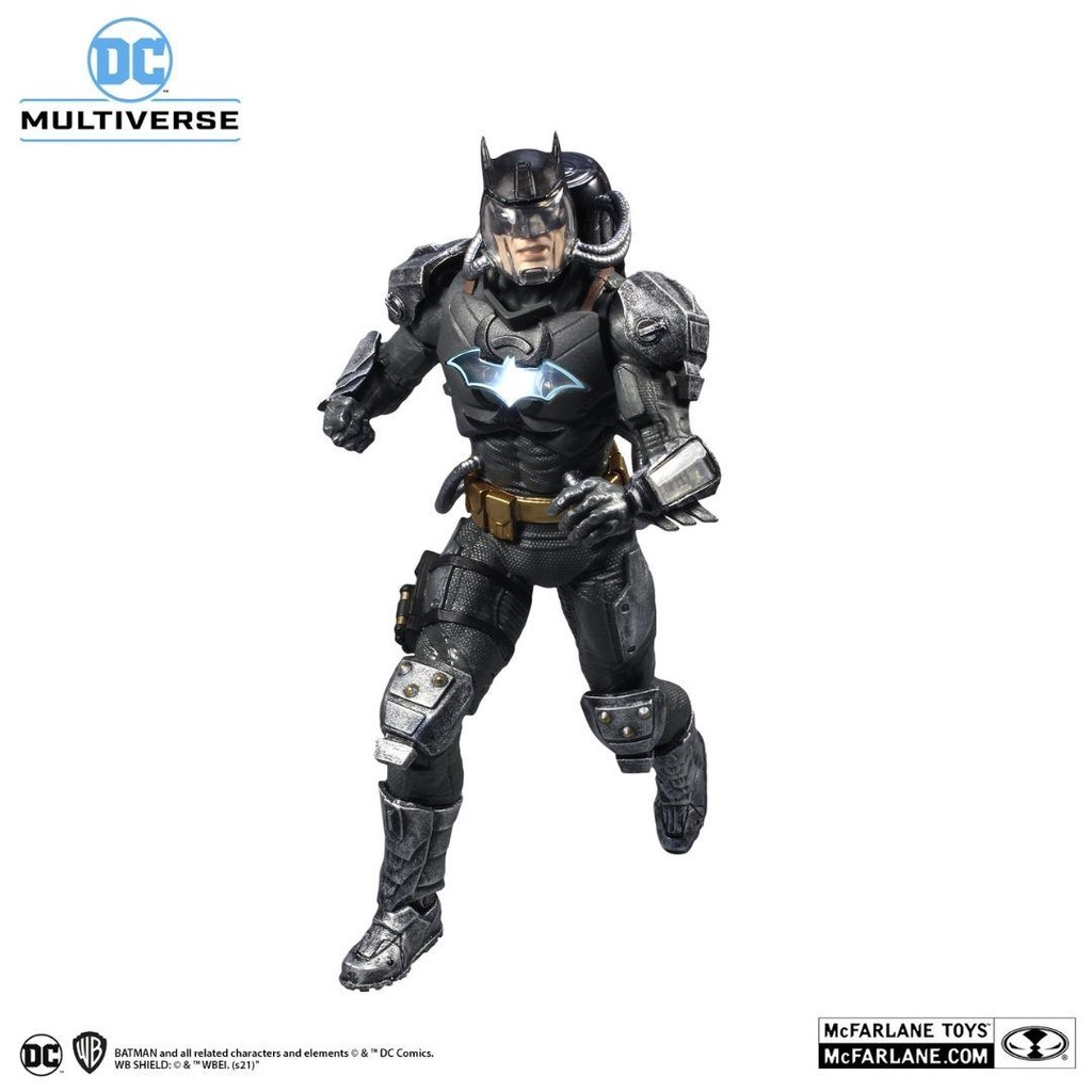 Mô hình DC Multiverse Batman 18cm Hazmat Suit McFarlane Mô hình có khớp Nhựa PVC, ABS CHÍNH HÃNG MỸ DCMF18