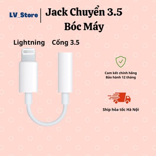 [Chính Hãng] Jack Chuyển Tai Nghe IPhone Lighning Sang 3.5