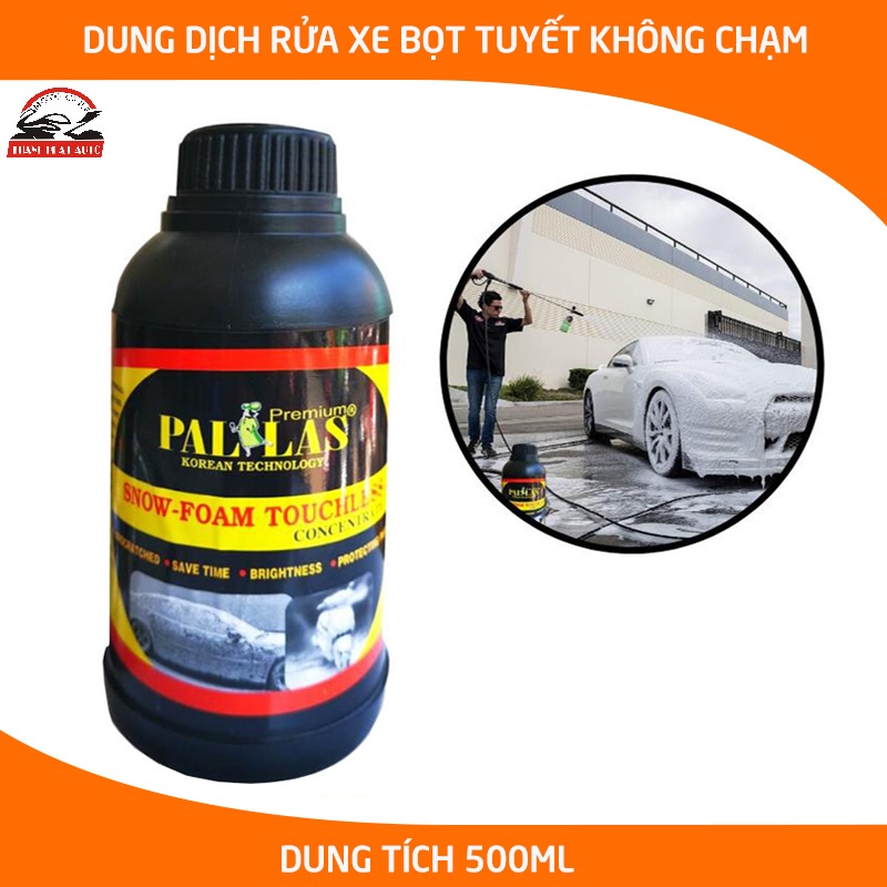 Dung dịch rửa xe bọt tuyết không chạm Pallas Snow-Foam Touchless