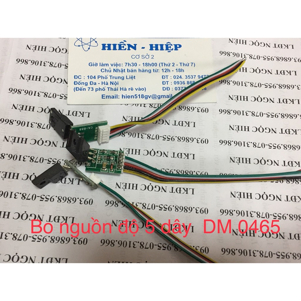 COMBO 2 Mạch độ nguồn xung 5 dây DM0465R