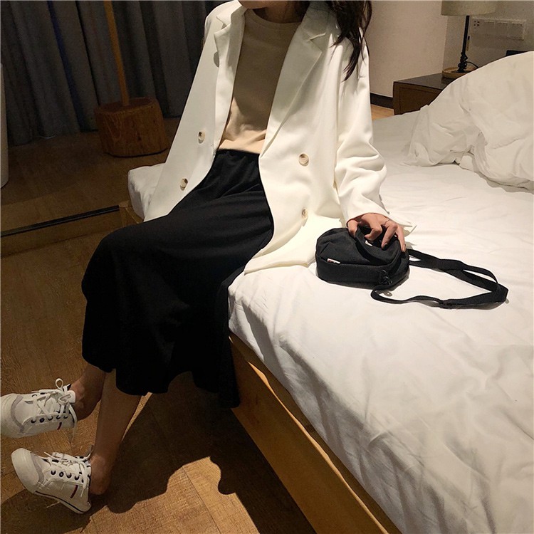 [SẴN] – Áo Blazer trắng (C128)