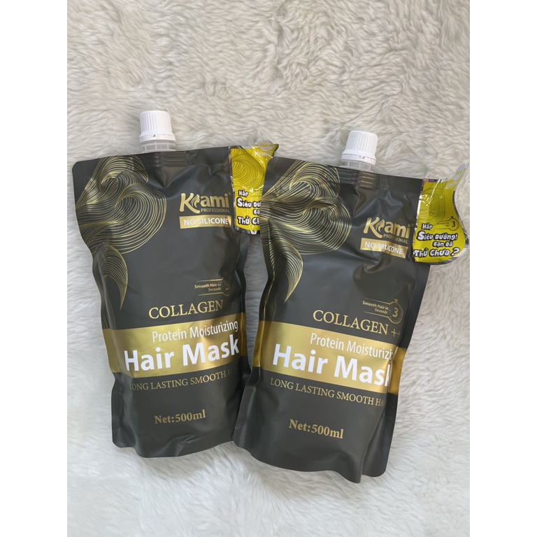 Hấp tóc phục hồi chuyên sâu Collagen Kami