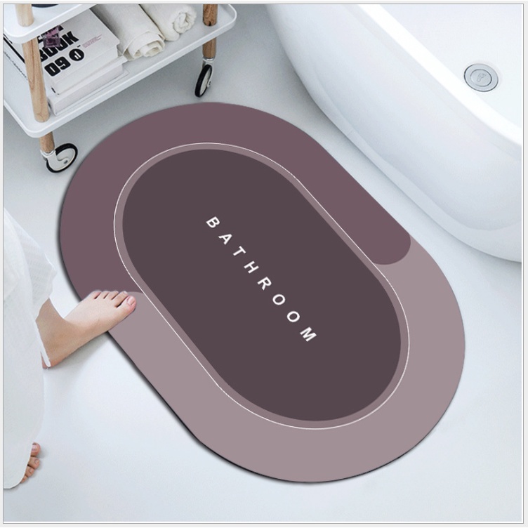 [Max Rẻ] Thảm lau chân silicon siêu thấm hút
